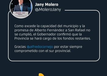 El Gobierno de Mendoza financiará el gasoducto del sur que había prometido Alberto Fernández