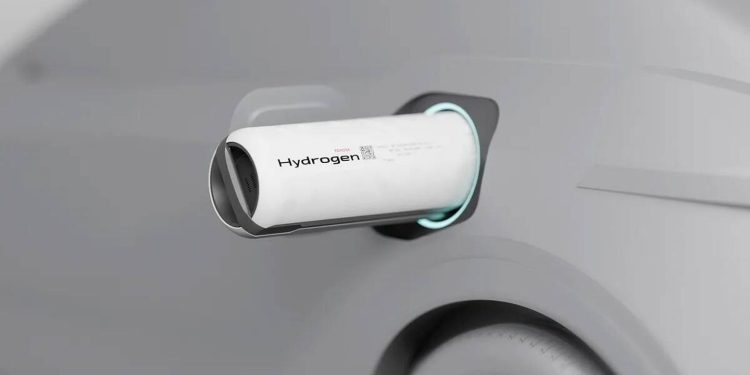 El futuro ya llegó: El automóvil con cartucho de Hidrógeno reemplazará al joven vehículo a batería de Litio, también podrá alimentar el hogar