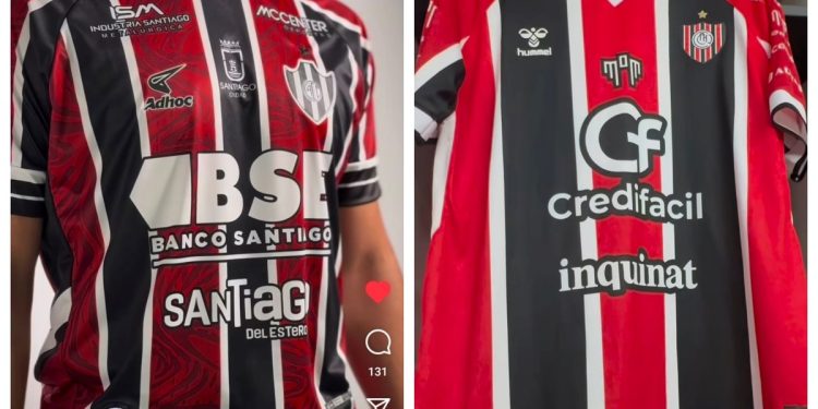 Increíble: Chacarita acusó a Central Córdoba de copiar su camiseta y amenaza con ir a juicio