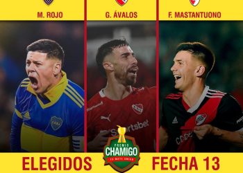 Marcos Rojo, Gabriel Ávalos y Franco Mastantuono fueron preseleccionados para competir por el Premio Chamigo