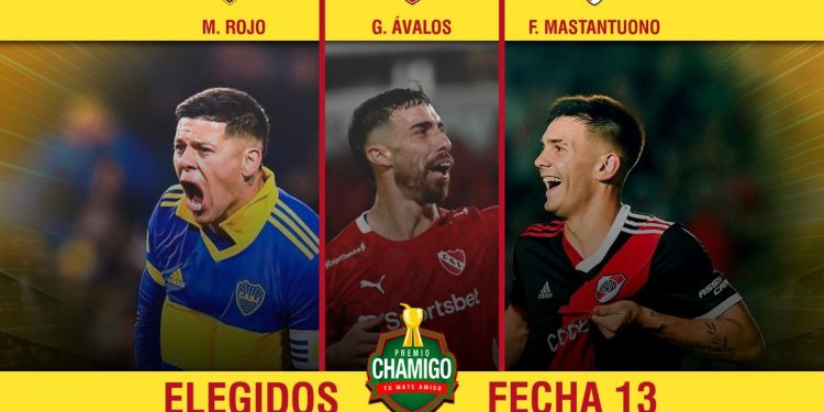 Marcos Rojo, Gabriel Ávalos y Franco Mastantuono fueron preseleccionados para competir por el Premio Chamigo