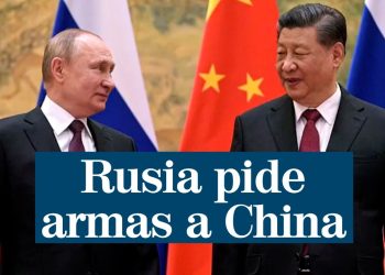 Ucrania acusa a China de aportar armas y personal a Rusia para combatir en su territorio