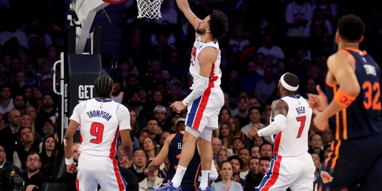 NBA: Pistons y Clippers, doble batacazo en el lunes de Playoffs