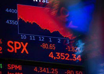 Otro día de sangría en Wall Street: las pérdidas ya superan el 25% y el desplome no se detiene