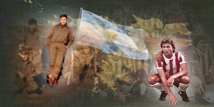 Peleó en Malvinas, pasó su cumpleaños preso en las Islas y ascendió a Talleres de Escalada de la C a la B