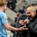 Pep Guardiola opinó de la salida de De Bruyne y la comparó con la de Agüero: “Es un día triste”