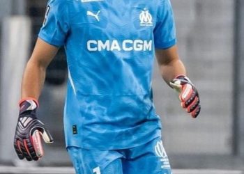 Sin manos: el curioso entrenamiento de Geronimo Rulli con el Olympique de Marsella