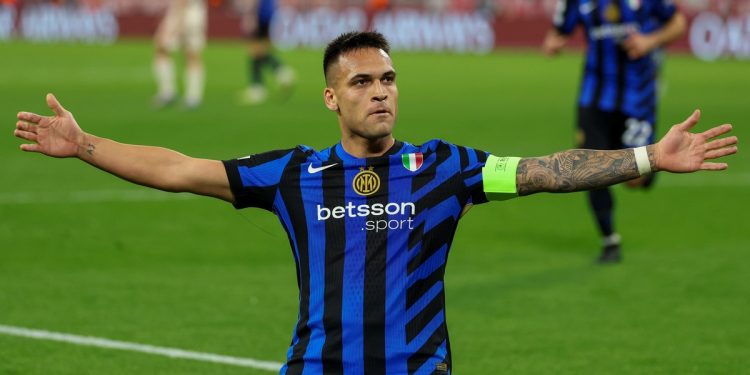 Video: el golazo de crack con cara externa de Lautaro Martínez