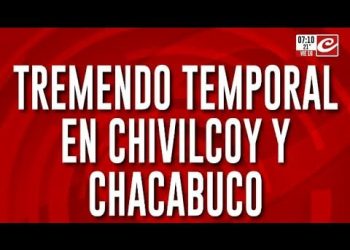 Alertan por “horas dramáticas” en la provincia de Buenos Aires debido al temporal sin precedentes
