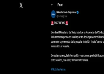 El Gobierno cordobés negó sanciones por tomar mate al conducir y habló de “fake news”