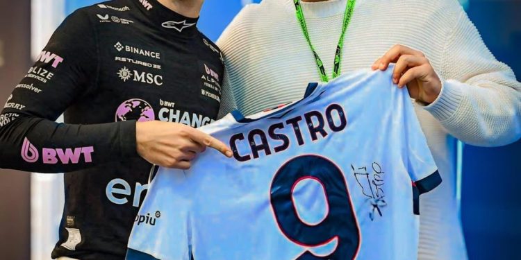 El jugador de la Scaloneta que visitó a Colapinto en Imola