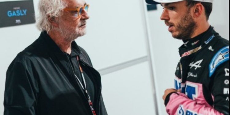 Gasly respaldó a Briatore: “Nos empuja en la dirección correcta”
