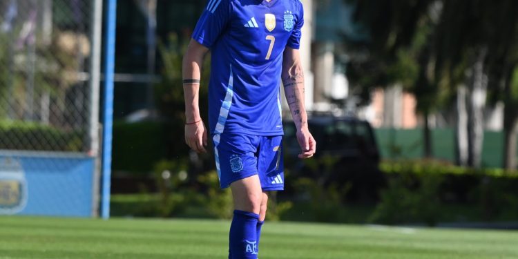 Otro hito de la joya: Mastantuono fue citado por primera vez por Scaloni a la Selección