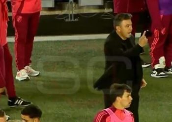 Video: Gallardo, confundido, pidió un penal más