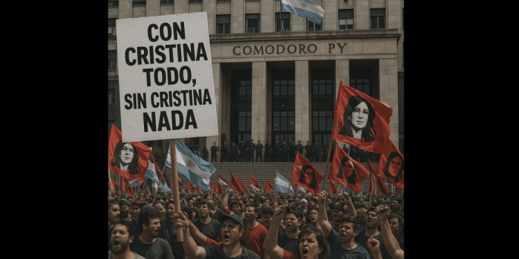Una marcha contra el estado de derecho