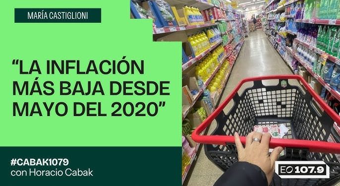La inflación de mayo fue de 1,5% y marcó el registro más bajo en cinco años