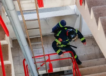 Del fuego al podio: así entrenan los bomberos de Madrid para competir en los Juegos Mundiales de Estados Unidos
