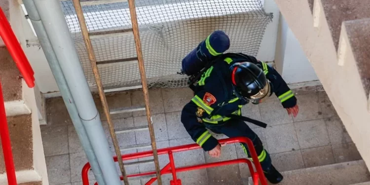 Del fuego al podio: así entrenan los bomberos de Madrid para competir en los Juegos Mundiales de Estados Unidos