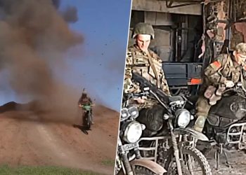 Rusia recurre a ofensivas en motocicleta para romper el frente ucraniano ante la amenaza de los drones pero con gran cantidad de bajas