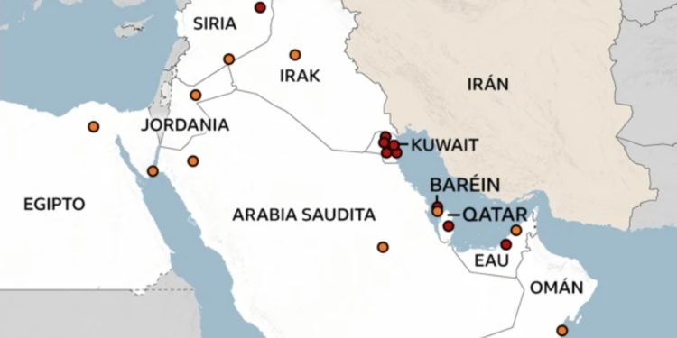 Irán lanza ataque sobre base de EEUU en Qatar