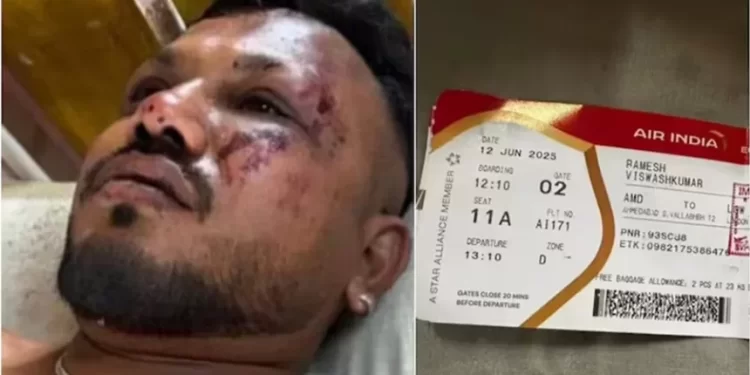 A que se debe que haya un único sobreviviente el accidente de Air India donde murieron 242 personas