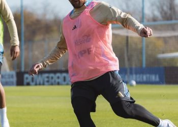 Con el capitán Messi, asado y tarde libre, así arrancó la Scaloneta la semana previa a Chile…