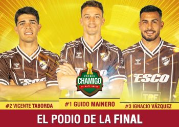 Guido Mainero ganó el Premio Chamigo de la gran final del Torneo Apertura