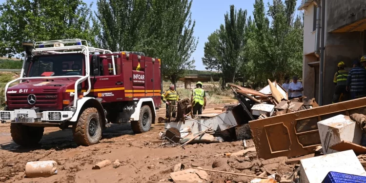 Tras la indignación de los vecinos de Azuara, el Gobierno de Aragón rectifica y convoca a la UME: «Nunca es tarde si la dicha es buena»