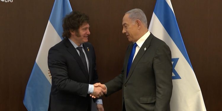 Javier Milei reiteró su apoyo a Israel en la ofensiva contra Irán