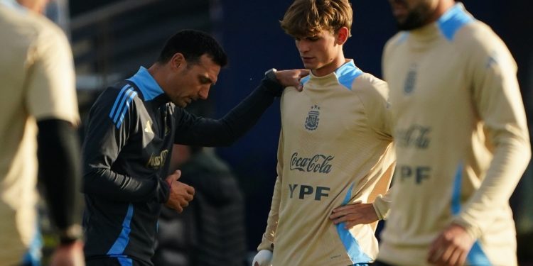 La cuenta regresiva de Scaloni. Actualizado