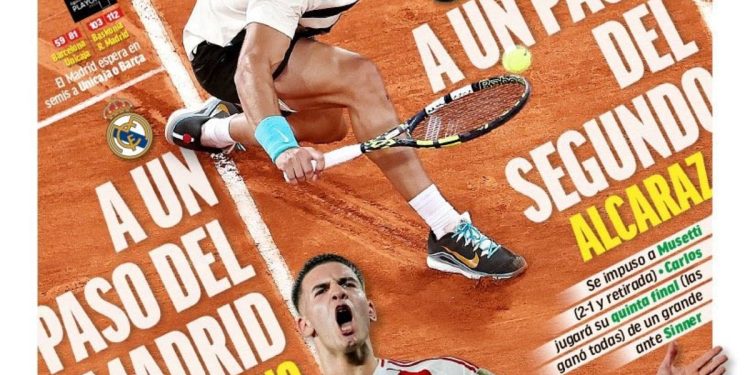 Mastantuono, otra vez tapa de un importante diario español