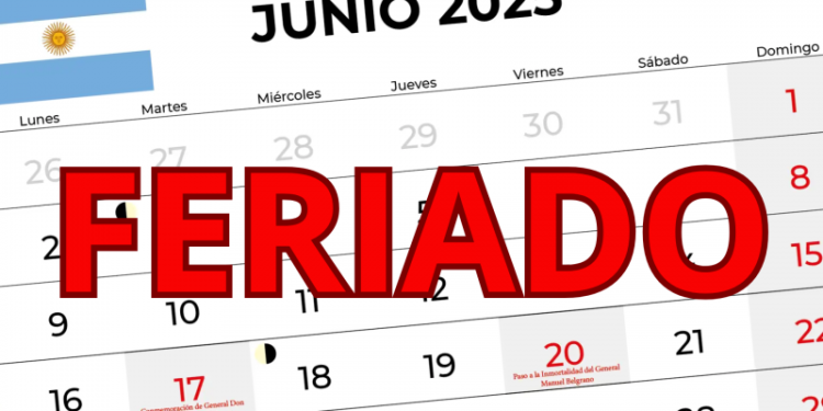 No es el 20 de junio: decretan un nuevo feriado y habrá un fin de semana largo extra antes de que termine el mes