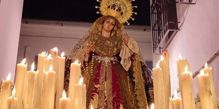Procesión con el ‘Pasito chico’ de la Concepción en su Desamparo en Córdoba: hora, itinerario y estrenos