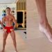 Revelaron el motivo por el que Cristiano Ronaldo se pinta de negro las uñas del pie