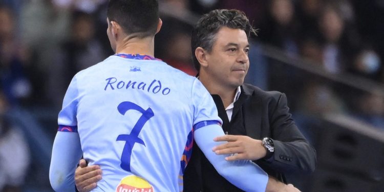 “Si picaba, picaba”: Gallardo blanqueó haber llamado a Ronaldo para llevarlo a River a jugar el Mundial de Clubes