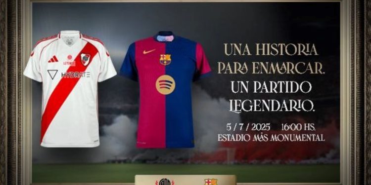 Sorteo de entradas para el partido de leyendas River-Barcelona: ya están los ganadores