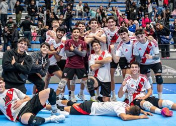 Victoria de River ante Boca en el Superclásico de vóley