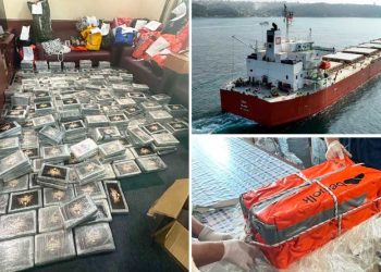 Detienen a otro tripulante filipino por el cargamento de cocaína denunciado por el Capitán de un buque en San Lorenzo