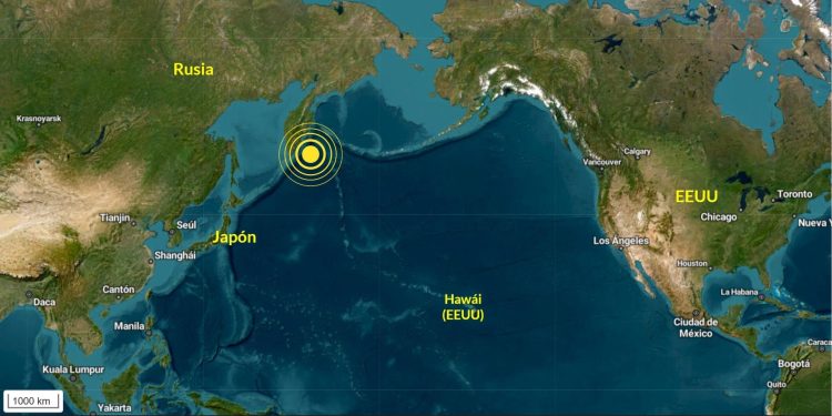 Rusia con uno de los terremotos mas potentes de la historia, de magnitud 8,8, sacude Kamchatka y desata alertas de tsunami en el Pacífico. Imágenes y video