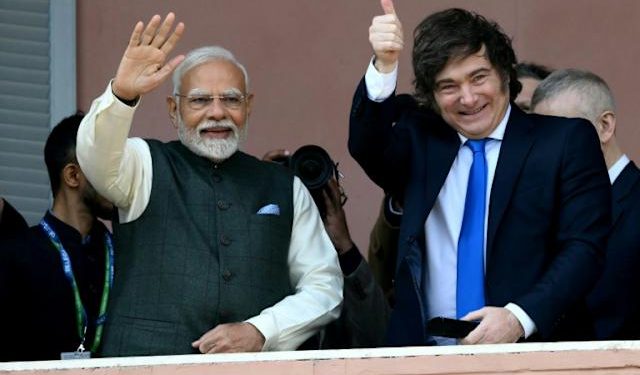 Trascendente: Milei recibió a Narendra Modi en la Casa Rosada y relanzó la relación bilateral con la India, a más de medio siglo de la visita de Indira Gandhi