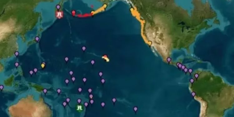 Alerta en Chile por sunami con mas de 1,5 millón de evacauados por olas de más de tres metros