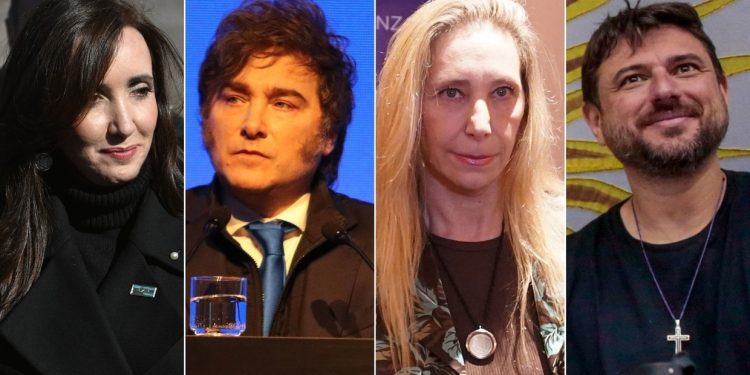 Javier Milei lidera con ventaja una encuesta, pero su hermana cae detrás de Grabois: todos los dirigentes muestran más rechazo que apoyo