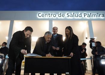 En Palmira, Cornejo reveló que la mitad de los mendocinos dependen “exclusivamente del sistema público de salud”