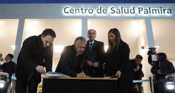 En Palmira, Cornejo reveló que la mitad de los mendocinos dependen “exclusivamente del sistema público de salud”