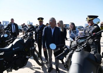 Junto a la ministra Rus, Cornejo presentó la inversión más grande en seguridad de los últimos 10 años