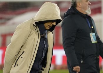 La insólita explicación de Russo sobre el cambio de Merentiel