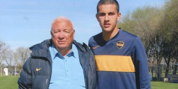 La posición de Paredes en el 11 de Boca según su descubridor