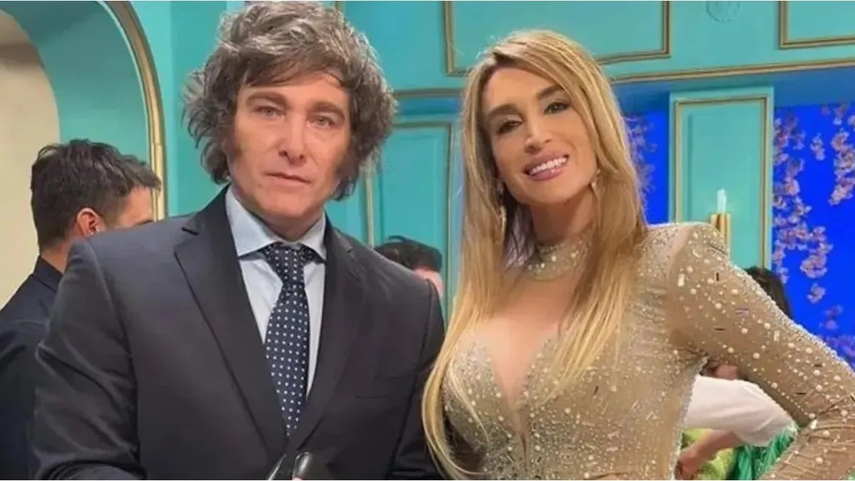 Javier Milei y Fátima Florez