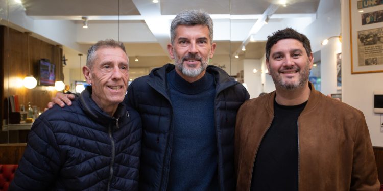 Ulpiano Suarez dijo “presente” en la reinauguración del Jockey Club