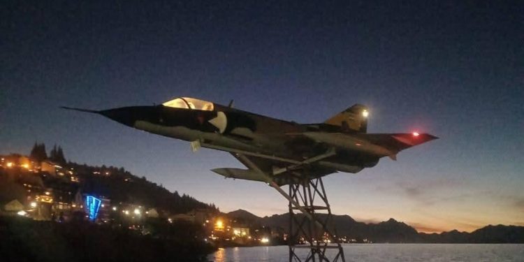 Mirage I-014 “vuela” de Malvinas al Nahuel Huapi en el Museo Malvinas